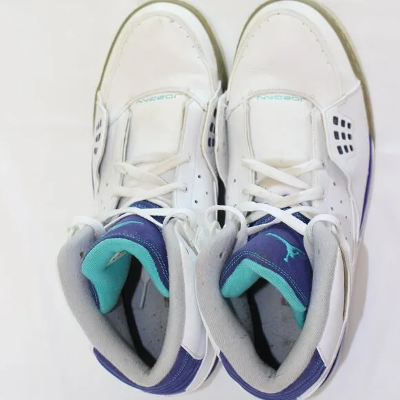 Nike Air Jordan SC 1 White Grape Jumpman Sneakers Basketball Shoes Men's 13