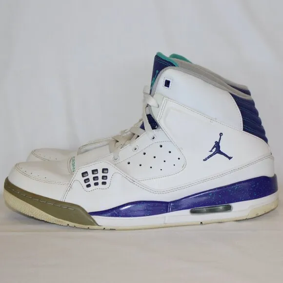 Nike Air Jordan SC 1 White Grape Jumpman Sneakers Basketball Shoes Men's 13