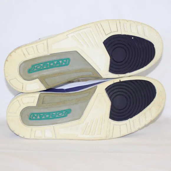 Nike Air Jordan SC 1 White Grape Jumpman Sneakers Basketball Shoes Men's 13