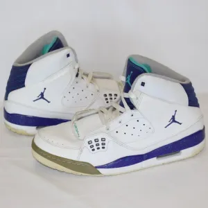 Nike Air Jordan SC 1 White Grape Jumpman Sneakers Basketball Shoes Men's 13