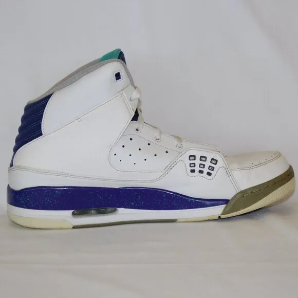 Nike Air Jordan SC 1 White Grape Jumpman Sneakers Basketball Shoes Men's 13