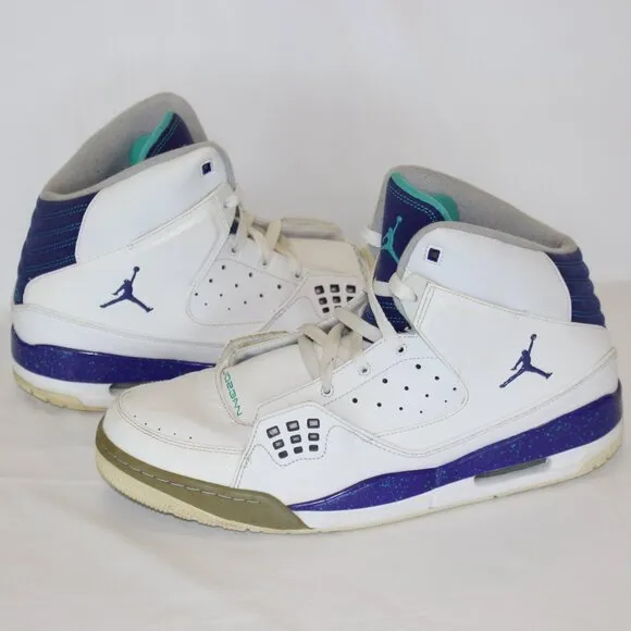 Nike Air Jordan SC 1 White Grape Jumpman Sneakers Basketball Shoes Men's 13