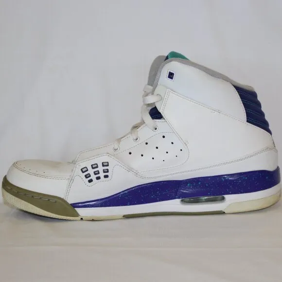 Nike Air Jordan SC 1 White Grape Jumpman Sneakers Basketball Shoes Men's 13