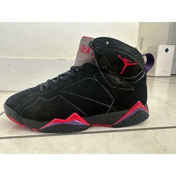 NIKE AIR JORDAN VII 7 RETRO 2011‎ RAPTOR MENS SHOES -  MENS SZ 7.5 read descript