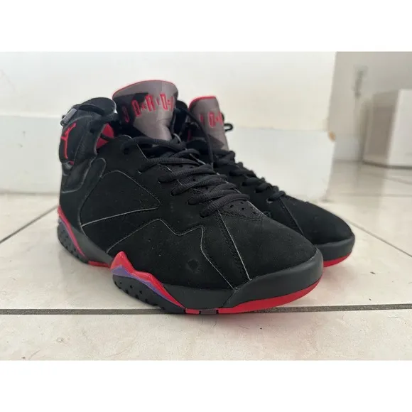 NIKE AIR JORDAN VII 7 RETRO 2011‎ RAPTOR MENS SHOES -  MENS SZ 7.5 read descript