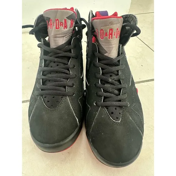 NIKE AIR JORDAN VII 7 RETRO 2011‎ RAPTOR MENS SHOES -  MENS SZ 7.5 read descript