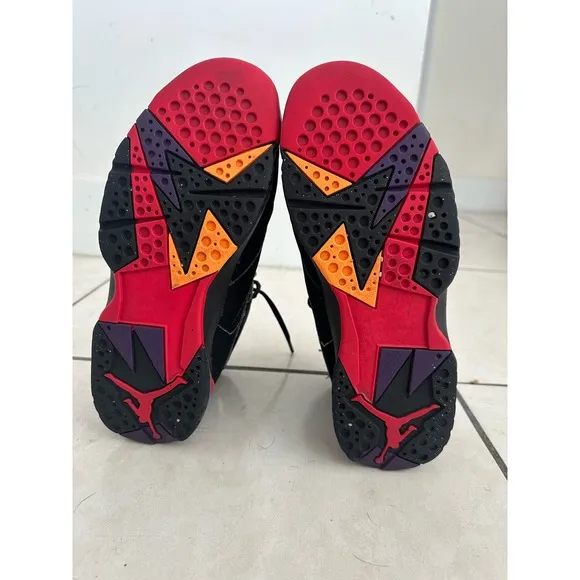 NIKE AIR JORDAN VII 7 RETRO 2011‎ RAPTOR MENS SHOES -  MENS SZ 7.5 read descript