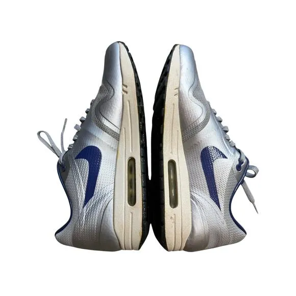 Nike Air Max 1 Hyperfused QS Track Royal 2013 Running Shoes 633087-004 Men Sz 11