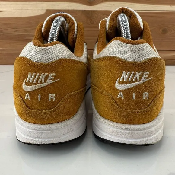 Nike Air Max 1 Premium Retro Curry Sneakers Men's Size 10.5