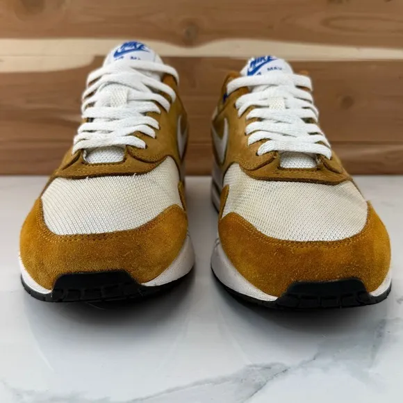 Nike Air Max 1 Premium Retro Curry Sneakers Men's Size 10.5