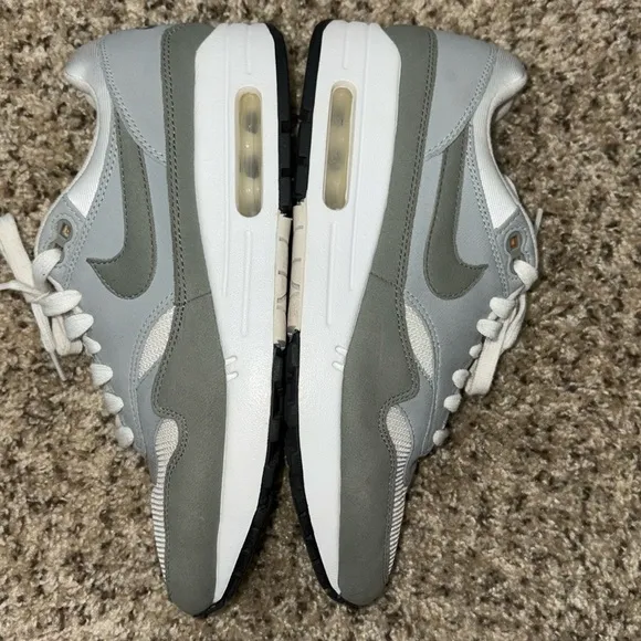 Nike air max 1 women’s sneakers 8 pure platinum smoke grey 001