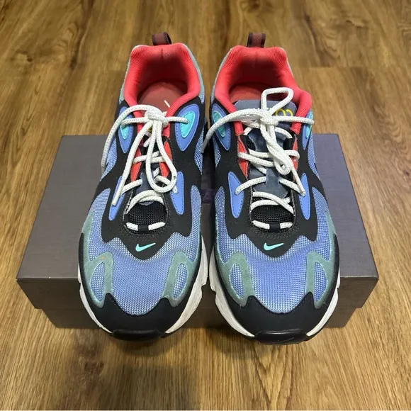 NIKE Air Max 200 'Royal Pulse' lace up shoes sneakers men’s 8.5