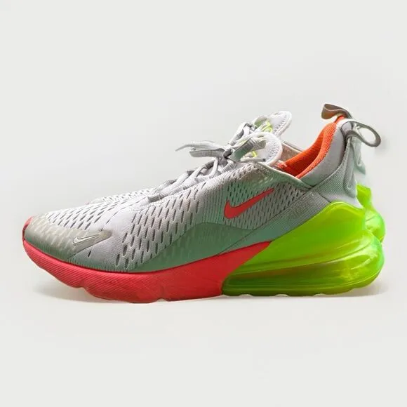 Nike Air Max 270 Women’s Size 9 – Desert Sand/Hot Punch/Volt (AH6789-005) Shoes