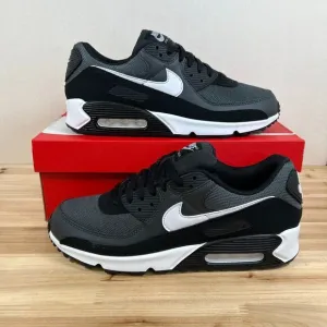 Nike Air Max 90 classic sneakers shoes Men 10.5 Iron Grey Dark Smoke Black White