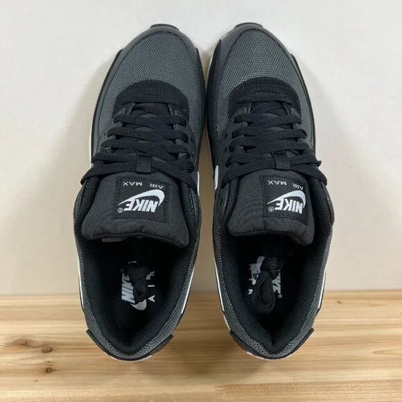 Nike Air Max 90 classic sneakers shoes Men 10.5 Iron Grey Dark Smoke Black White