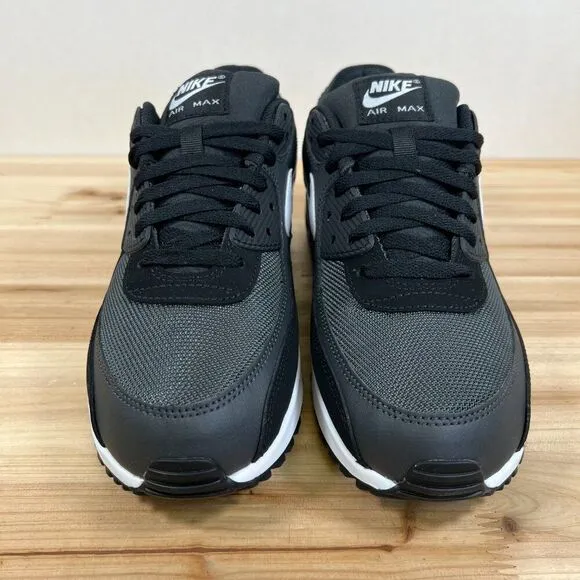 Nike Air Max 90 classic sneakers shoes Men 10.5 Iron Grey Dark Smoke Black White
