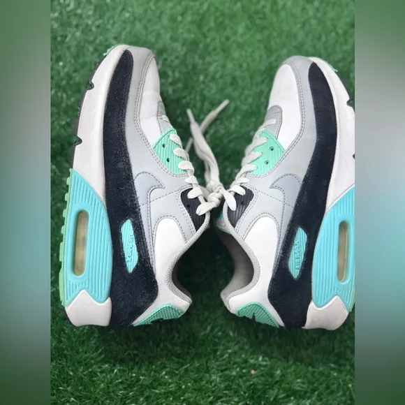 Nike Air Max 90 LTRParticle Grey Teal (GS) Size 7Y