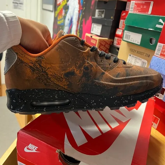 Nike Air Max 90 QS Mars Landing Magma Orange Men's Size 11 OG ALL