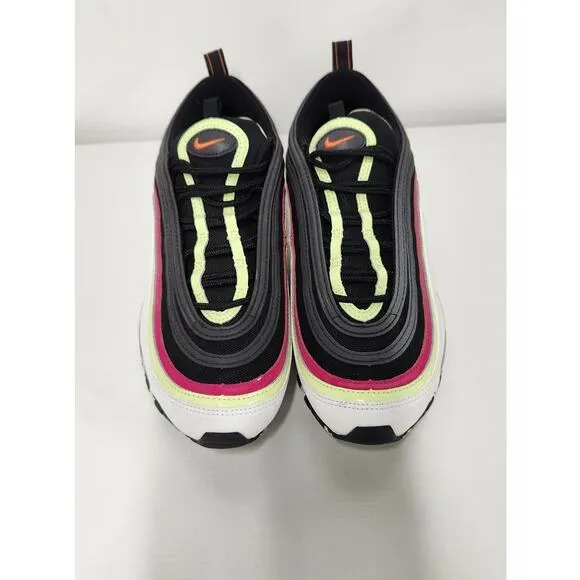 Nike Air Max 97 Worldtour Black/White/Lime/Fireberry Mens Shoes, Size9 DD953-100