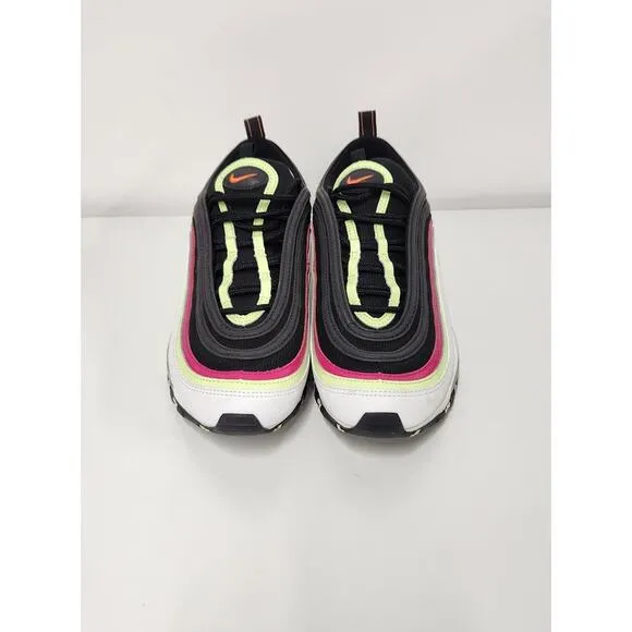 Nike Air Max 97 Worldtour Black/White/Lime/Fireberry Mens Shoes, Size9 DD953-100