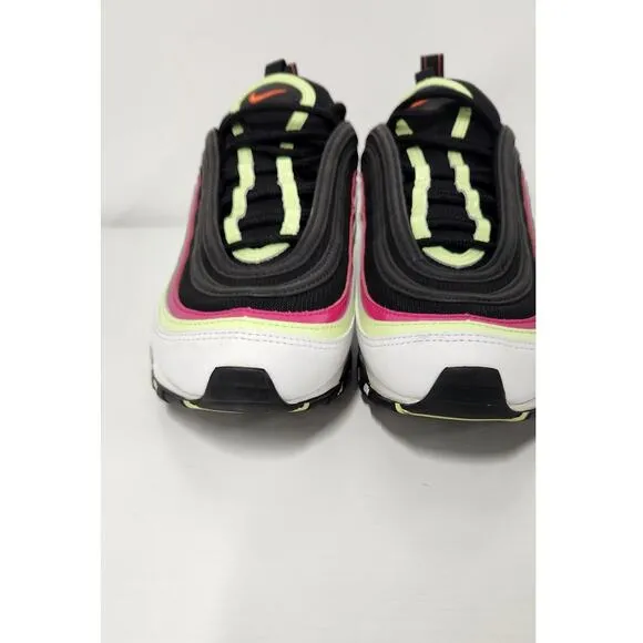 Nike Air Max 97 Worldtour Black/White/Lime/Fireberry Mens Shoes, Size9 DD953-100