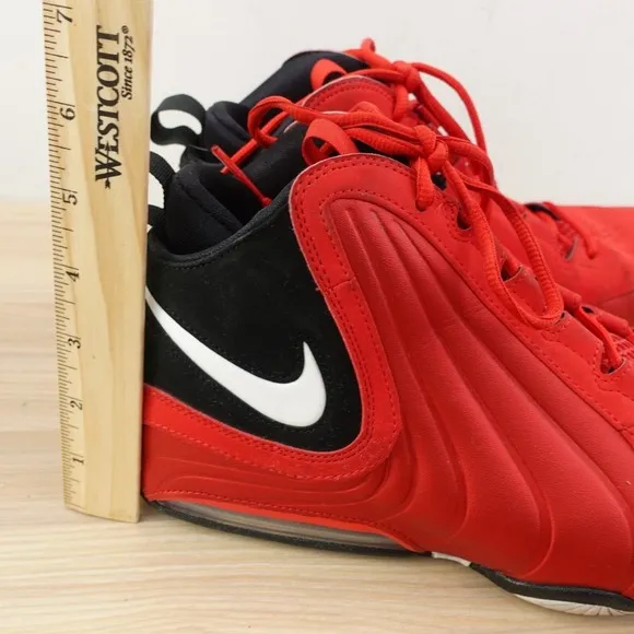 Nike Air Max Basketball Shoes Mens 11.5 Swoosh Wavy University Red Retro