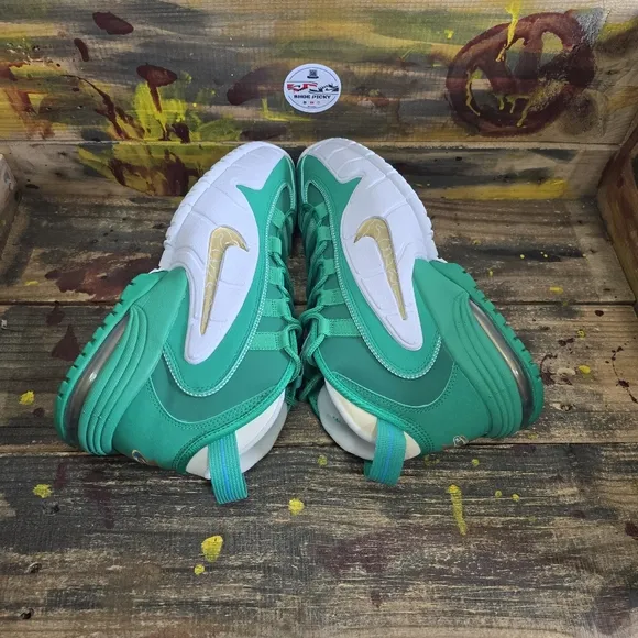 Nike Air Max Penny 1 Size 11 Retro Green White Basketball Shoes FQ8827-324