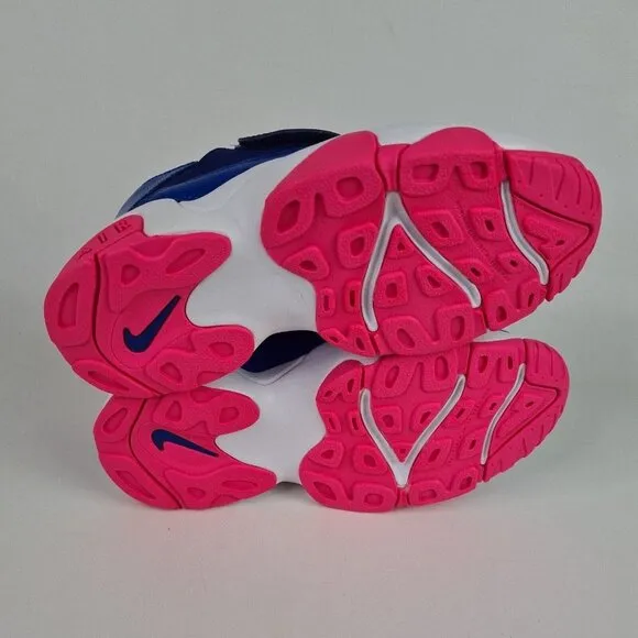 Nike Air Mission Blue Pink Basketball Leather