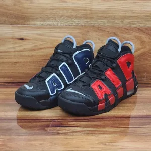 Nike Air More Uptempo '96 GS Retro Shoes Black Red Multiple Youth Sizes Youth