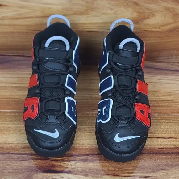 Nike Air More Uptempo '96 GS Retro Shoes Black Red Multiple Youth Sizes Youth