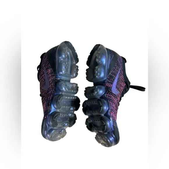 Nike Air VaporMax Flyknit 3 Purple Laser Fuchsia Shoes AJ6900-007 Mens Shoes 10