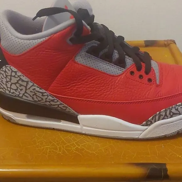 Nike Air Jordan Retro Mid SE Unite Fire Red Men Shoes