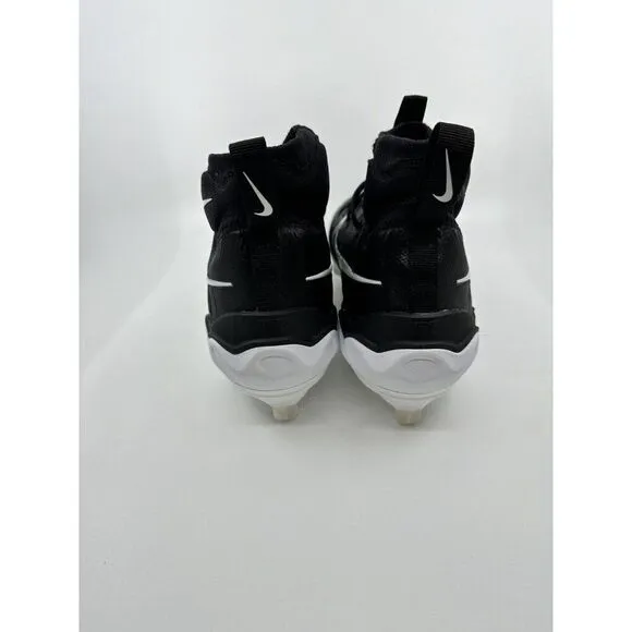 Nike Alpha Huarache NXT Black White Baseball Cleats DJ6517-001 Mens Size 11.5