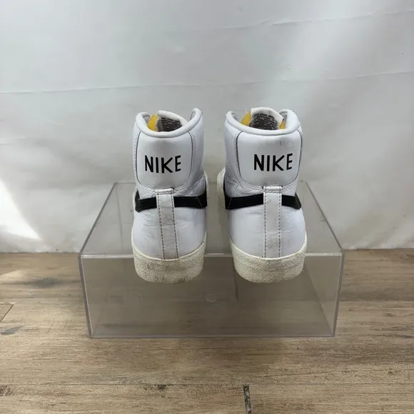 Nike Blazer Mid '77 Vintage 'White Black' BQ6806-100 Men's Size  9.5  Retro