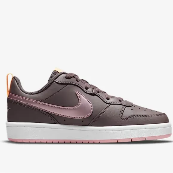 Nike Court Borough Low 2 Women's 8.5, Mens &amp; Kids 7 in Violet/Melon/Pink