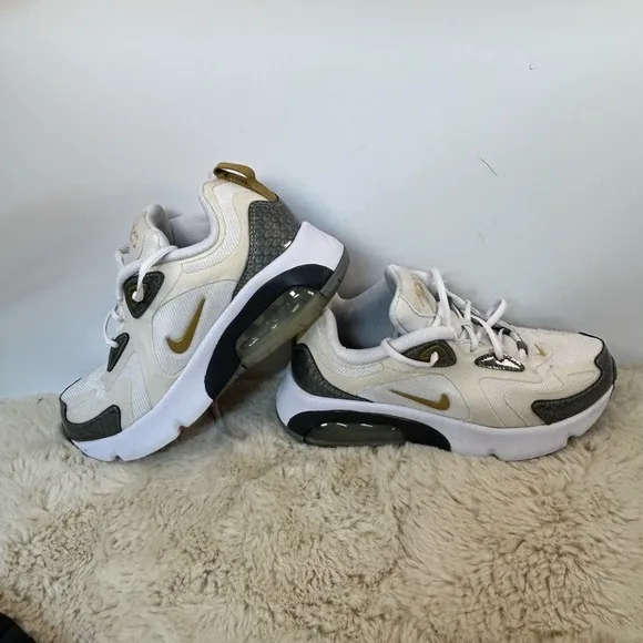 Nike CQ4009-100 Air Max 200 GS 'Baby Dragon' Sneakers Size 6.5 Youth women’s 8
