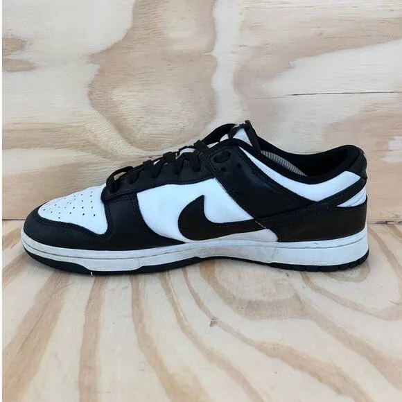 Nike - Dunk Low Retro Panda - Sneakers - Black/White - Men's - 12 - DD1391-100