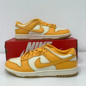 Nike Dunk Low Retro PRM White University Gold Shoes Sneaker HF4867-739 Size 10.5