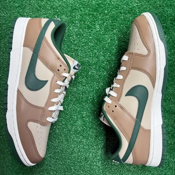 Nike Dunk Low Retro Rattan Gorge Green Mens Shoes FB7160-231 VNDS Sz 10