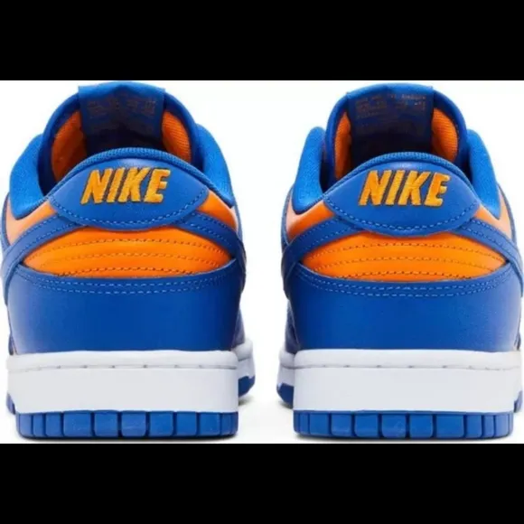 Nike Dunk Low Retro Shoes &quot;Knicks&quot; Ceramic Team Royal DV0833-800 Men's Size 8.5