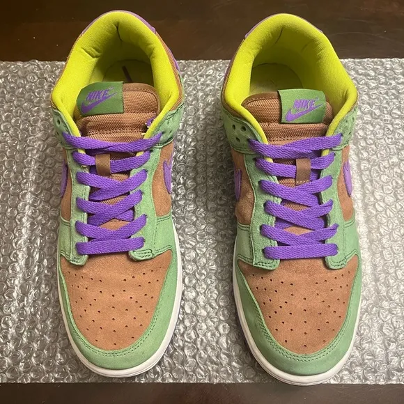 Nike Dunk Low Retro Ugly Duckling Pack Veneer Sneaker Shoes Size US 8.5