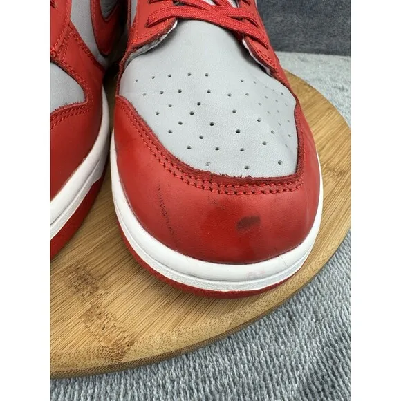 Nike Dunk Low SP UNLV Shoes Mens Size 11 Red Gray Basketball Street Sneakers