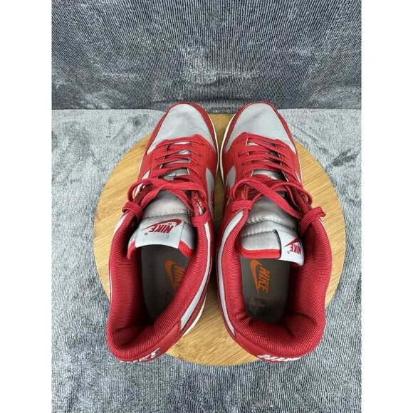Nike Dunk Low SP UNLV Shoes Mens Size 11 Red Gray Basketball Street Sneakers
