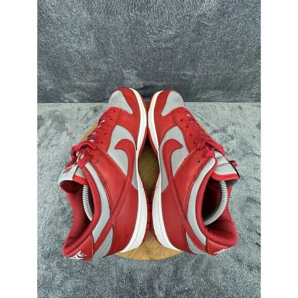 Nike Dunk Low SP UNLV Shoes Mens Size 11 Red Gray Basketball Street Sneakers