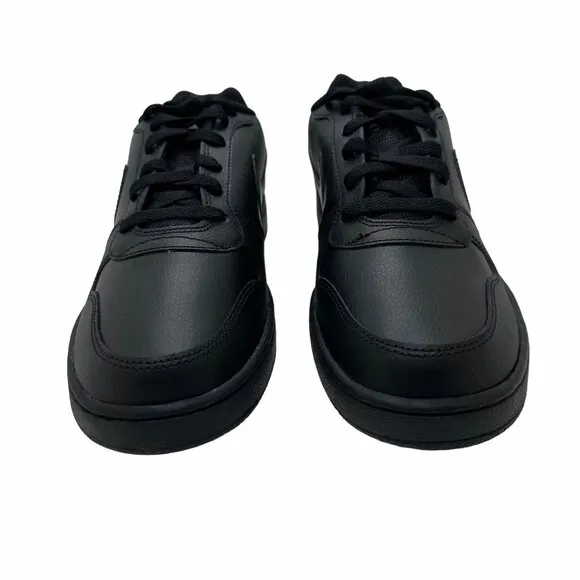 🤩Nike Ebernon Low Triple Black Athletic Basketball Men Shoes Sz 8 AQ1775-003