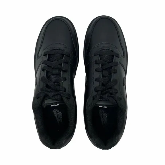 🤩Nike Ebernon Low Triple Black Athletic Basketball Men Shoes Sz 8 AQ1775-003