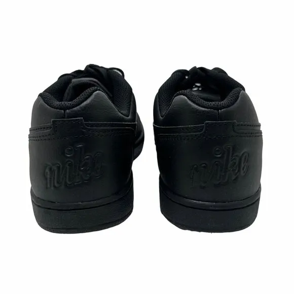 🤩Nike Ebernon Low Triple Black Athletic Basketball Men Shoes Sz 8 AQ1775-003