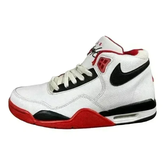 Nike Flight Legacy Red White Black Basketball BQ4212-100 Men’s - Size US 8