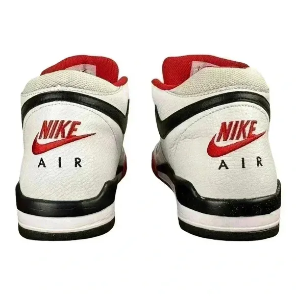Nike Flight Legacy Red White Black Basketball BQ4212-100 Men’s - Size US 8