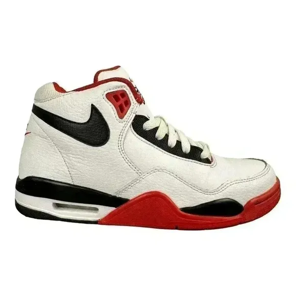 Nike Flight Legacy Red White Black Basketball BQ4212-100 Men’s - Size US 8